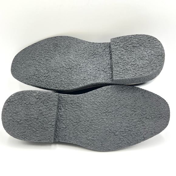 Deer Stags Boys Kids Zander Black Faux Vegan Leather Oxford Derby Dress Shoes 13 - Picture 10 of 14